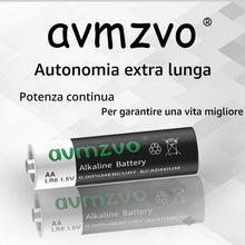 Carica l'immagine nel visualizzatore di Gallery, batterie AA 80 pezzi, LR6 batteria alcalina 1,5 V, a lunga durata, potente, può essere utilizzata per giocattoli, svegli