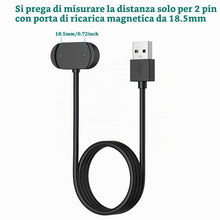 Carica l'immagine nel visualizzatore di Gallery, Amzpas Caricatore per Amazfit GTR 4, GTR 3 Pro, GTS 3, GTS 4, Veloce Portatile Cavo di Ricarica USB per Amazfit GTR 4, G