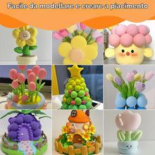 Carica l'immagine nel visualizzatore di Gallery, AUAUY 60PZ Argilla da Modellare, Pasta Modellabile Essiccante all'Aria