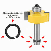 Carica l'immagine nel visualizzatore di Gallery, QWORK® 6 pezzi mandrini per pinze per router, acciaio al carbonio, adattatori elettrici per router per macchine per la l