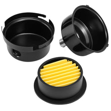 Carica l'immagine nel visualizzatore di Gallery, QWORK® 2 PZ Filtro silenziatore aria compressa, silenziatore del filtro di aspirazione del compressore d'aria del metall