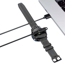 Carica l'immagine nel visualizzatore di Gallery, Adattatore USB-C compatibile con Garmin Fenix 8 E 7 7S 7X 6 6S 6X 5 5S 5X Forerunner 935 945 955 965 45 45S 245 255 265 
