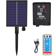 Carica l'immagine nel visualizzatore di Gallery, 1200mAh Pannello Solare per Catena Luminosa