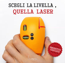 Carica l'immagine nel visualizzatore di Gallery, Metro Livella Laser Professionale con Doppia Bolla, Livella Multifunzione per Quadri, Mensole e Decorazioni, Livella a B