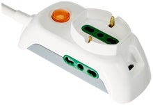 Carica l'immagine nel visualizzatore di Gallery, Vimar FP00511.C.B multipla universale con interruttore luminoso, 2 biprese, 1 Presa universale