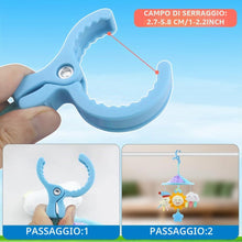 Carica l'immagine nel visualizzatore di Gallery, Giocattoli mobili per carrozzina, giocattoli per tettuccio auto, giocattoli per bambini da 0 mesi in su (cielo)
