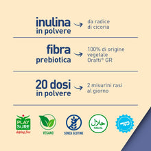 Carica l'immagine nel visualizzatore di Gallery, LongLife® Inulin Powder | Inulina da radice di cicoria | Regolarità intestinale | Fibra solubile | Benessere flora batte