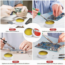 Carica l'immagine nel visualizzatore di Gallery, Flintronic Pasta Per Saldature, Nucleo di Colofonia Pasta Di Stagno, 10G