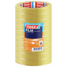 Carica l'immagine nel visualizzatore di Gallery, Tesafilm Standard - Nastro Adesivo Trasparente Multiuso per la Casa, L'Ufficio e la Scuola, 66 m x 15 mm - Confezione da