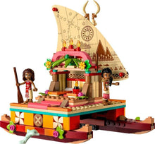 Carica l&#39;immagine nel visualizzatore di Gallery, LEGO Disney Princess La Barca a Vela di Vaiana con Mini Bambolina di Sina e Delfino, Giocattolo Creativo da Costruire, Giochi per Bambine e Bambini da 6 Anni, Idea Regalo di Compleanno 43210
