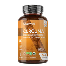 Carica l'immagine nel visualizzatore di Gallery, Curcuma Capsule Vegane, 365 Capsule, 1 Anno di Scorta, 1 al Giorno