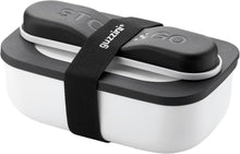 Carica l'immagine nel visualizzatore di Gallery, Guzzini Store&amp;Go, Contenitore Pranzo Portatile con posate, Bianco, 900 ml
