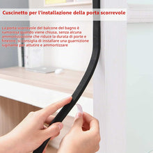 Carica l'immagine nel visualizzatore di Gallery, Nastro autoadesivo in schiuma, guarnizione in gomma per porte e finestre, resistente alle intemperie, anti-collisione, i