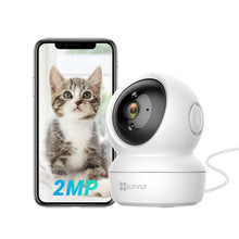 Carica l'immagine nel visualizzatore di Gallery, EZVIZ C6N Indoor WiFi Surveillance Camera 360°, 1080P Baby/Pet Surveillance Camera, Night Vision, Two-Way Audio, Motion 
