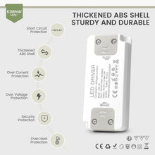 Carica l'immagine nel visualizzatore di Gallery, KSIBNW Alimentatore LED 12V 60W Trasformatore 5A Driver, AC 220V a DC 12V Netzteil Interruttore Adattatore Costante Tens
