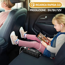 Carica l&#39;immagine nel visualizzatore di Gallery, BRPOM Avviatore Batteria Auto, 5000A Avviatore di Emergenza per Auto/Moto, (Motori Fino a 8.0L Gas o 6.5L Diesel) Torcia a LED,Porta USB da per Smartphone