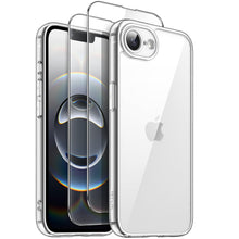 Carica l'immagine nel visualizzatore di Gallery, JETech Cover 3 in 1 per iPhone 17e/16e, Anti-Ingiallimento, Trasparente