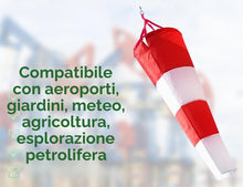 Carica l'immagine nel visualizzatore di Gallery, Manica a Vento per Esterni,banderuola,Borsa per Manica a Vento,indicatore di direzione del Vento per la misurazione del 
