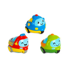 Carica l&#39;immagine nel visualizzatore di Gallery, Chicco Rolling Wheels, pattuglia di Auto per Bambini, Veicoli di Polizia Policía Turbo Ball City Patrol, 3 Mini Ruote, Rotolano Come Palline, Multicolore, 10756