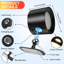 Carica l'immagine nel visualizzatore di Gallery, HOTUT Lampada da Parete,Applique da Parete per Interni con Telecomando,Lampada Led con Illuminazione Ambientale RGB, Lum