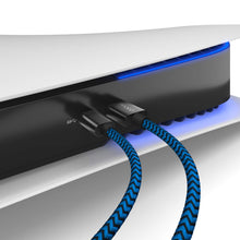 Carica l'immagine nel visualizzatore di Gallery, Compatibile con il controller PS5, cavo di ricarica da USB C a C, cavo da 3 m compatibile con Sony Playstation 5, Micros