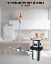 Carica l'immagine nel visualizzatore di Gallery, Hibbent Scarico per lavabo con connettore da 1 1/4 di pollice, scarico per lavabo del bagno con asta di sollevamento, ta