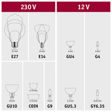 Carica l'immagine nel visualizzatore di Gallery, Paulmann 29043 Lampadina LED standard attacco a baionetta 230V G9 230V confezione da 1 2,4W 250lm chiaro vetro 2700K - b