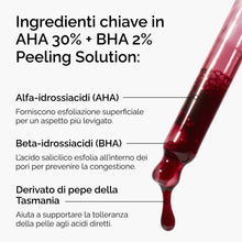 Carica l'immagine nel visualizzatore di Gallery, The Ordinary AHA 30% + BHA 2% Peeling Solution, Soluzione alfa-idrossiacidi e beta-idrossiacidi, Esfoliante avanzato per