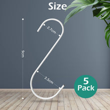 Carica l'immagine nel visualizzatore di Gallery, GeeRic 5PCS Ganci a Forma S, Ganci per Umidificatore per Radiatore Multifunzione Appeso Gancio in Ferro Metallo Attaccap