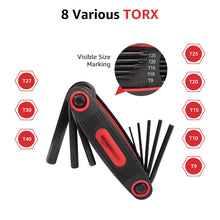 Carica l'immagine nel visualizzatore di Gallery, Amazon Basics - Set chiavi a Brugola, Varie Misure per Fai-Da-Te, Misure Metriche, SAE, Torx, Utensili Portatili per Uso