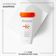 Carica l'immagine nel visualizzatore di Gallery, Kérastase, Nutritive, Shampoo Idratante, Per Capelli Secchi, Effetto Rivitalizzante, Con Attivi Nutritivi Essenziali, Ba
