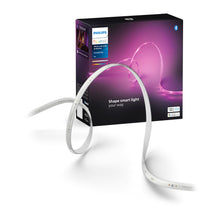 Carica l'immagine nel visualizzatore di Gallery, Philips Hue Indoor 1 Pack Strisce LED Smart Solo Kit Base 5m - Luci LED con controllo tramite Hue App - Strisce luminose compatibili con Alexa, Google Assistant e Apple HomeKit