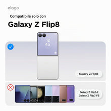 Carica l'immagine nel visualizzatore di Gallery, elago Cover Trasparente Magnetica per Samsung Galaxy Z Flip 8