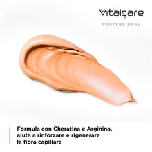 Carica l'immagine nel visualizzatore di Gallery, Vitalcare | Keratin - Maschera Capelli Rinforzante, 500 ml