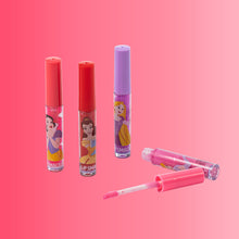 Carica l&#39;immagine nel visualizzatore di Gallery, Lip Smacker Disney Princess Lip Gloss Set, Set di Trucchi per Bambina con 4 Lucidalabbra Colorati, Pochette con Zip Inclusa