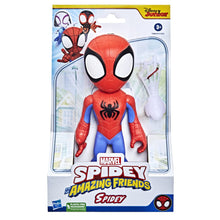 Carica l'immagine nel visualizzatore di Gallery, SPIDEY AND HIS AMAZING FRIENDS Hasbro Marvel Supersized, Action Figure da Collezione del Supereroe Giocattolo da 22,5 cm