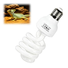 Carica l'immagine nel visualizzatore di Gallery, LALAGO 26W UVB 5,0 Lampadina per Rettili, E27 Lampade UVA/UVB per Terrari