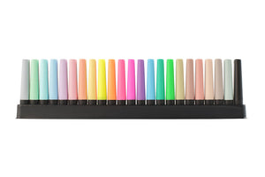 Evidenziatore - STABILO BOSS ORIGINAL Desk-Set Special Edition - 23 Colori assortiti 8 fluo + 8 pastel + 6 Nature + 1 marcatore Nero