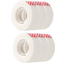 Carica l'immagine nel visualizzatore di Gallery, Amazon Basics Nastro tecnico per riparazioni con finitura opaca, nastri di ricarica da 19 mm x 25,4 m - Confezione da 6,