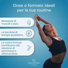 Carica l'immagine nel visualizzatore di Gallery, Bandini® MAGNESIO COMPLETO IN POLVERE 430mg - Puro 60 Dosi, Magnesium Carbonato, Citrato, Integratore Benessere Intestin