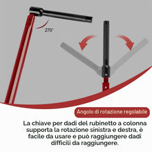 Carica l'immagine nel visualizzatore di Gallery, Chiave per Dadi Rubinetti, Chiave per Sottolavelli, 8 a 14 cm Strumento di Installazione del Rubinetto, Chiave per Dadi,