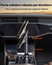 Carica l'immagine nel visualizzatore di Gallery, OQTIQ Supporto Telefono Auto Portabicchiere Compatibile con MagSafe