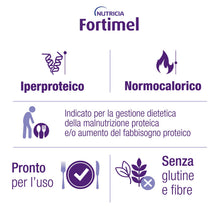 Carica l'immagine nel visualizzatore di Gallery, FORTIMEL PROTEIN, Pronto da Bere, Iperproteico, Cioccolato, 4x200ml