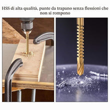 Carica l'immagine nel visualizzatore di Gallery, Flintronic Punte Coniche, HSS Titanium, 4-12 / 4-20 / 4-32mm(Argento)-5pz