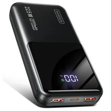 Carica l'immagine nel visualizzatore di Gallery, Batteria esterna 22.5W 20000mAh Power Bank Ricarica Rapida, Batteria Portatile USB C Input &amp; Output PD3.0 QC4.0 Power Ba