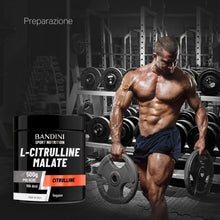 Carica l'immagine nel visualizzatore di Gallery, Bandini® L-Citrulline Malate Powder 500 g - Citrullina Malato 3 g per Dose