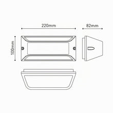 Carica l'immagine nel visualizzatore di Gallery, LAGOS 2 Applique da Parete, Alluminio Verniciato, IP54 Interno ed Esterno, Design Italiano, Attacco E27 (CORTEN)