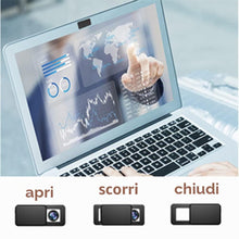 Carica l'immagine nel visualizzatore di Gallery, Webcam Cover (6 pezzi) Copri Webcam Slide Ultra-sottile per laptop, iMac, MacBook Pro, Mac, Computer, Smartphone, Tablet