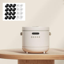 Carica l'immagine nel visualizzatore di Gallery, 20 mini ruote autoadesive ruota girevoli a 360° con anima in acciaio inox per utensili da cucina, macchine da caffè e mo