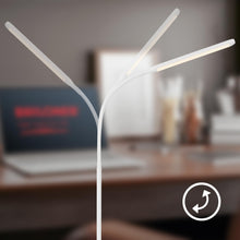 Carica l'immagine nel visualizzatore di Gallery, BRILONER - Lampada LED con dimmer touch continuo, memoria, USB-C, accensione/spegnimento separato, luce bianca calda, id